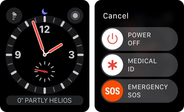 Как вызвать помощь на Apple Watch используя функцию SOS - экстренный вызов SOS